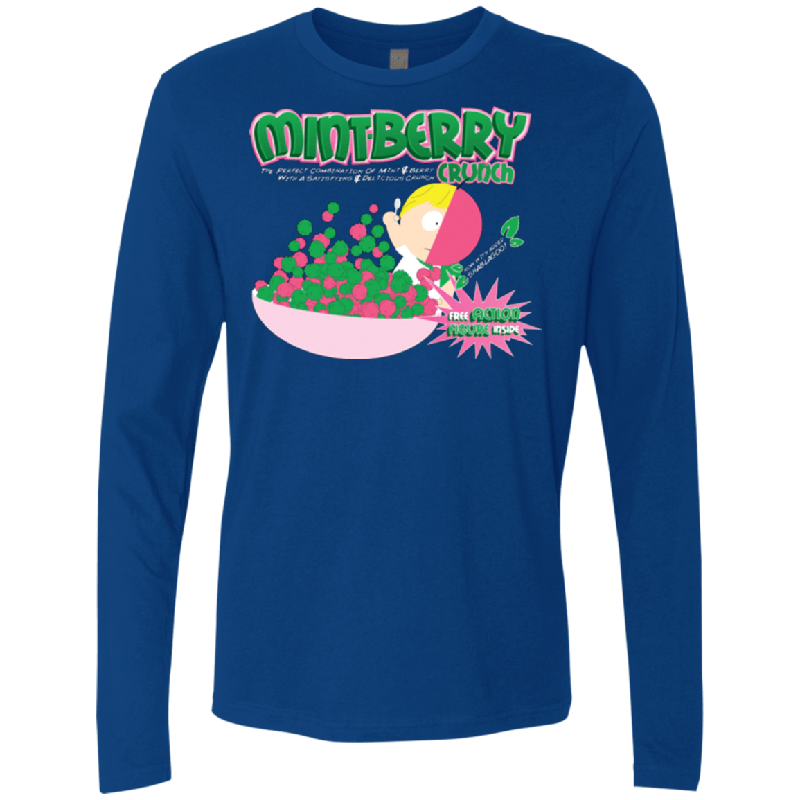 T-Shirts Royal / Small Mintberry Crunch Men's Premium Long Sleeve