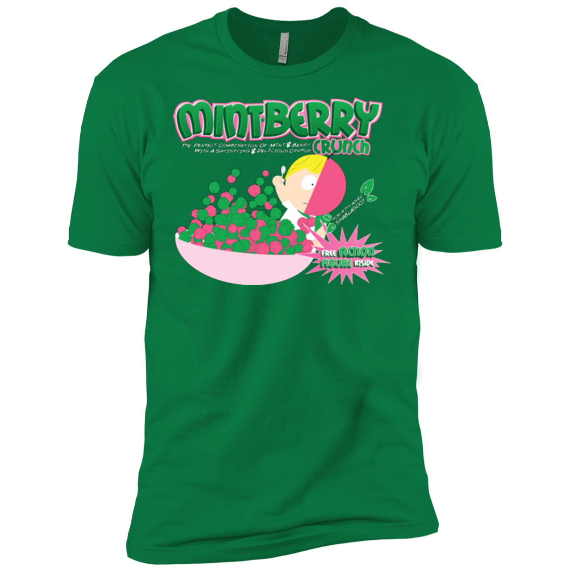 T-Shirts Kelly Green / X-Small Mintberry Crunch Men's Premium T-Shirt
