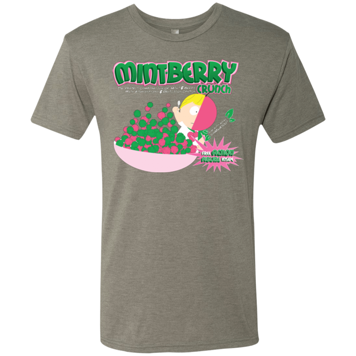 T-Shirts Venetian Grey / Small Mintberry Crunch Men's Triblend T-Shirt