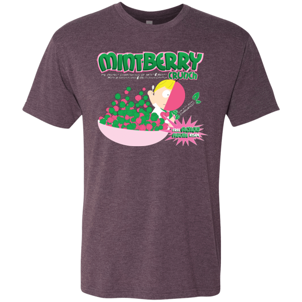 T-Shirts Vintage Purple / Small Mintberry Crunch Men's Triblend T-Shirt