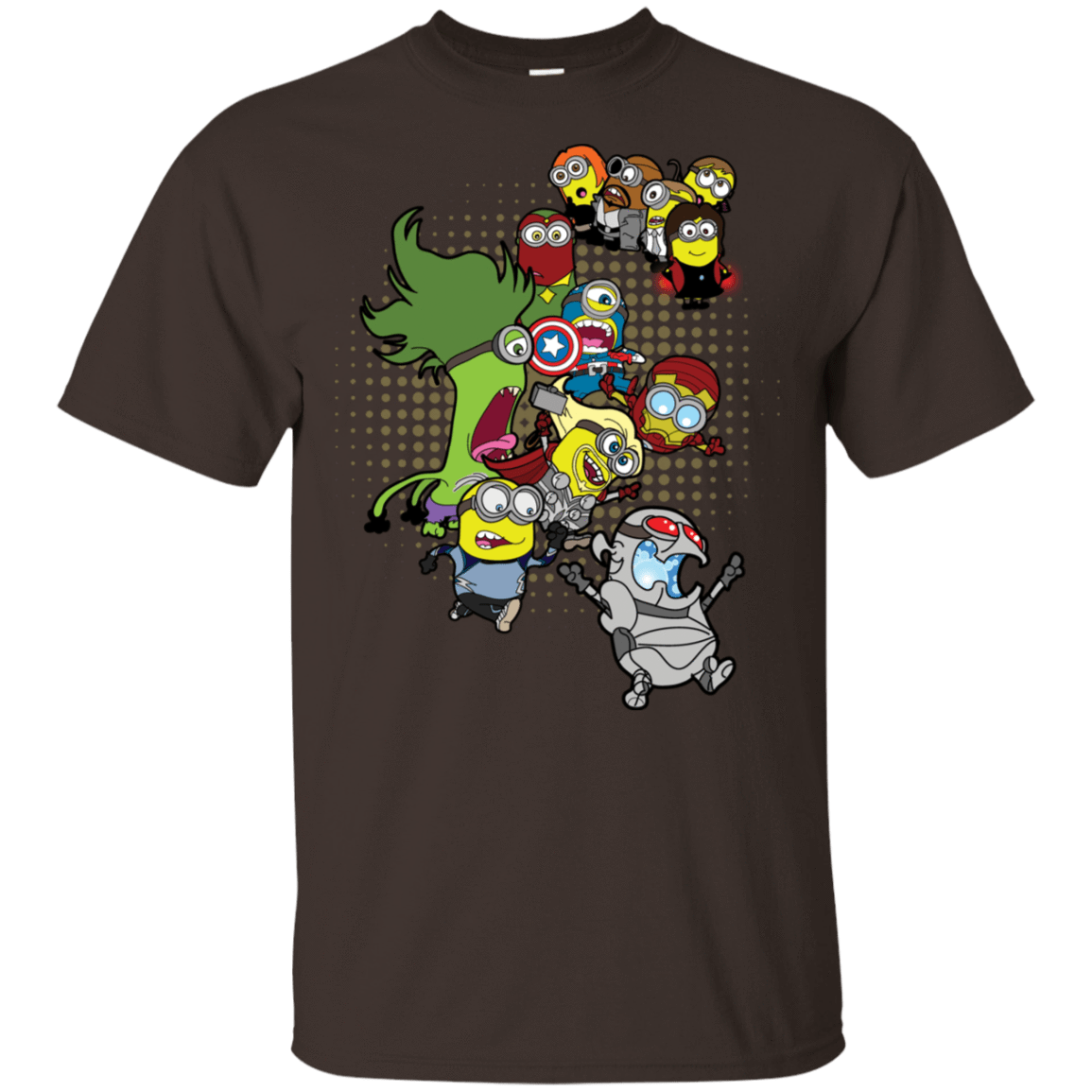T-Shirts Dark Chocolate / S Minvengers Age of Mintron T-Shirt