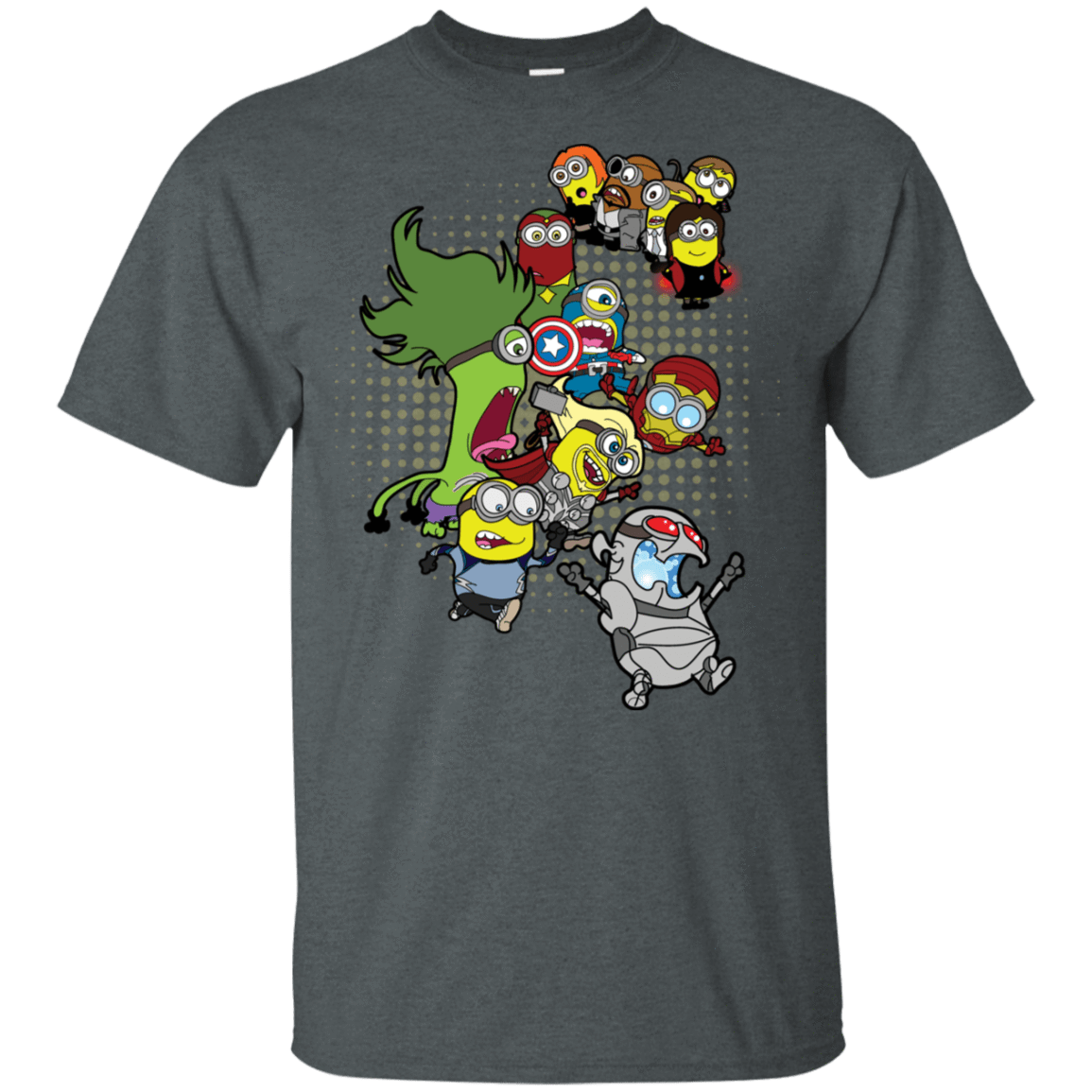 T-Shirts Dark Heather / S Minvengers Age of Mintron T-Shirt
