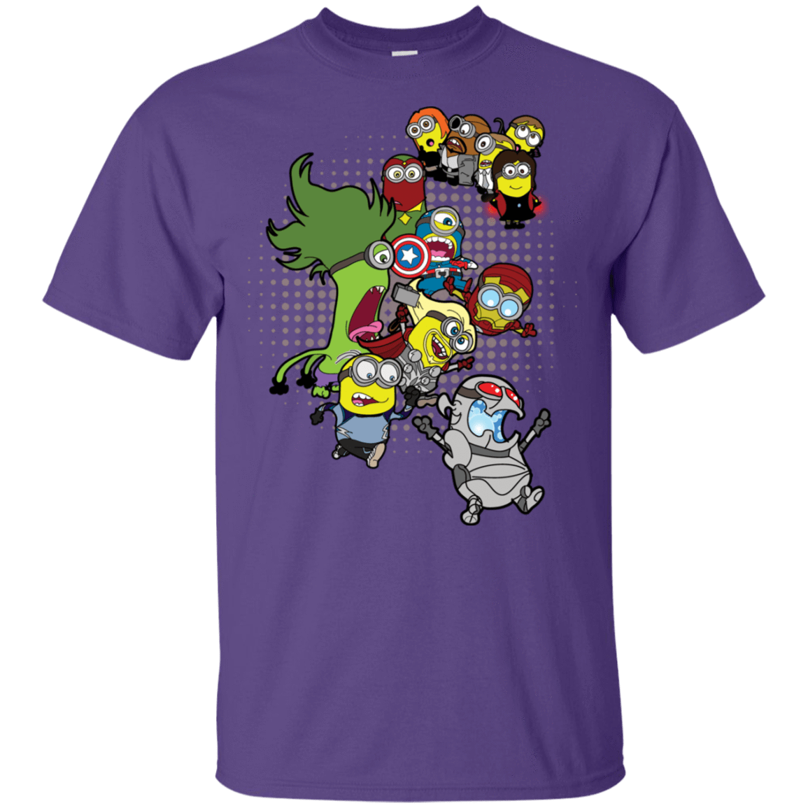 T-Shirts Purple / S Minvengers Age of Mintron T-Shirt