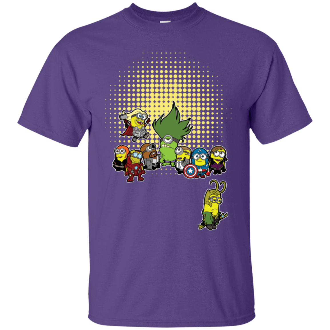 T-Shirts Purple / S Minvengers T-Shirt