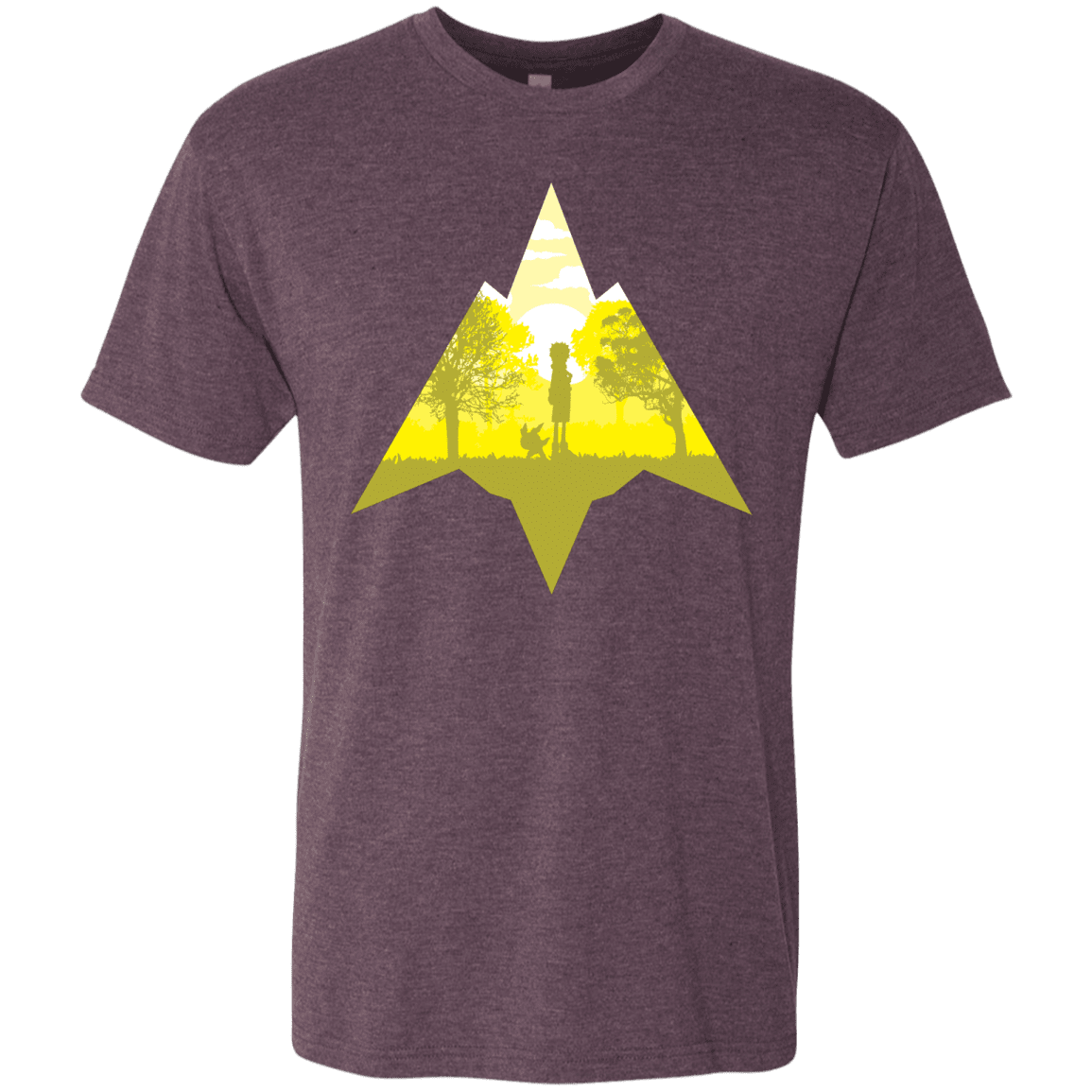 T-Shirts Vintage Purple / S Miracles Men's Triblend T-Shirt