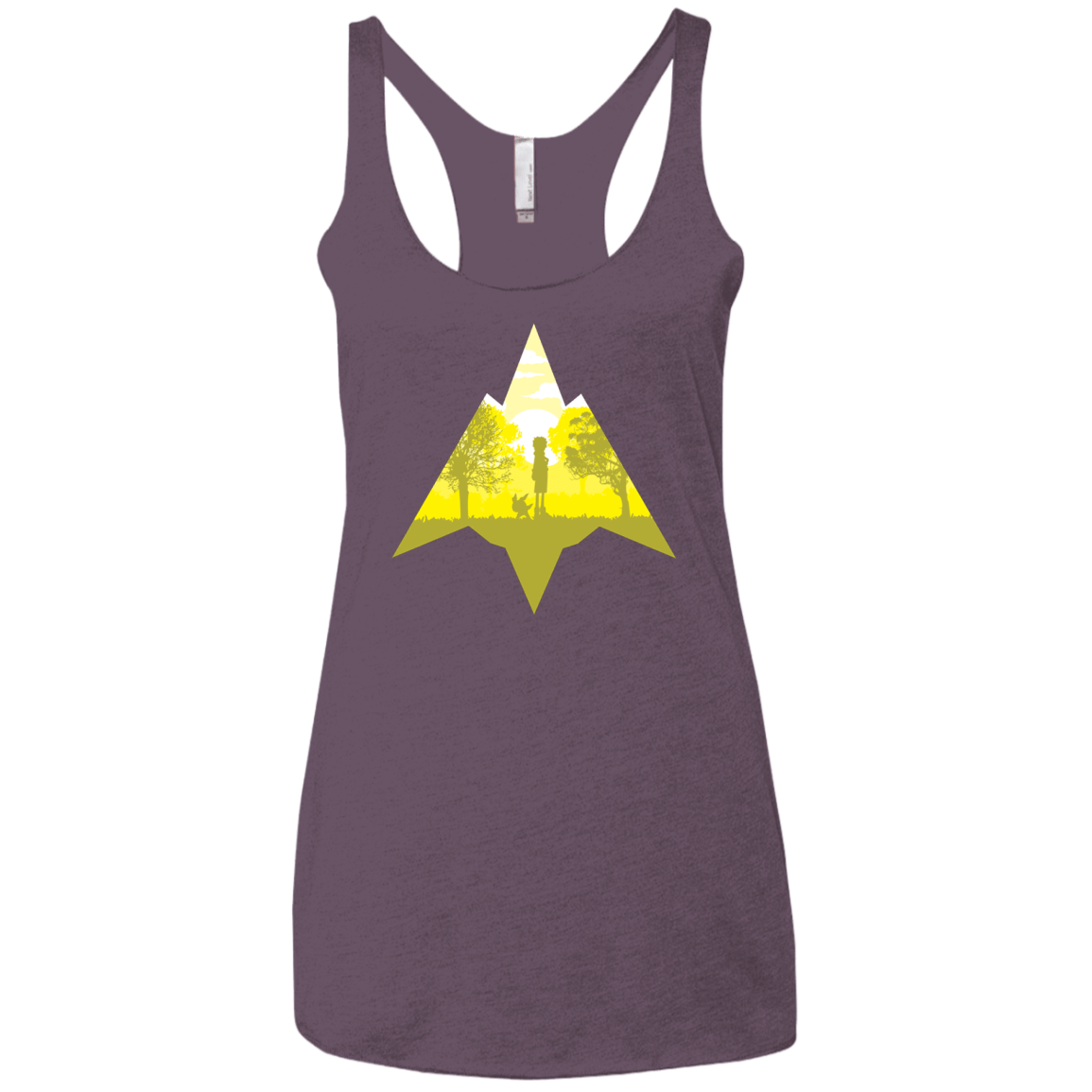 Miracles Women's Triblend Racerback Tank