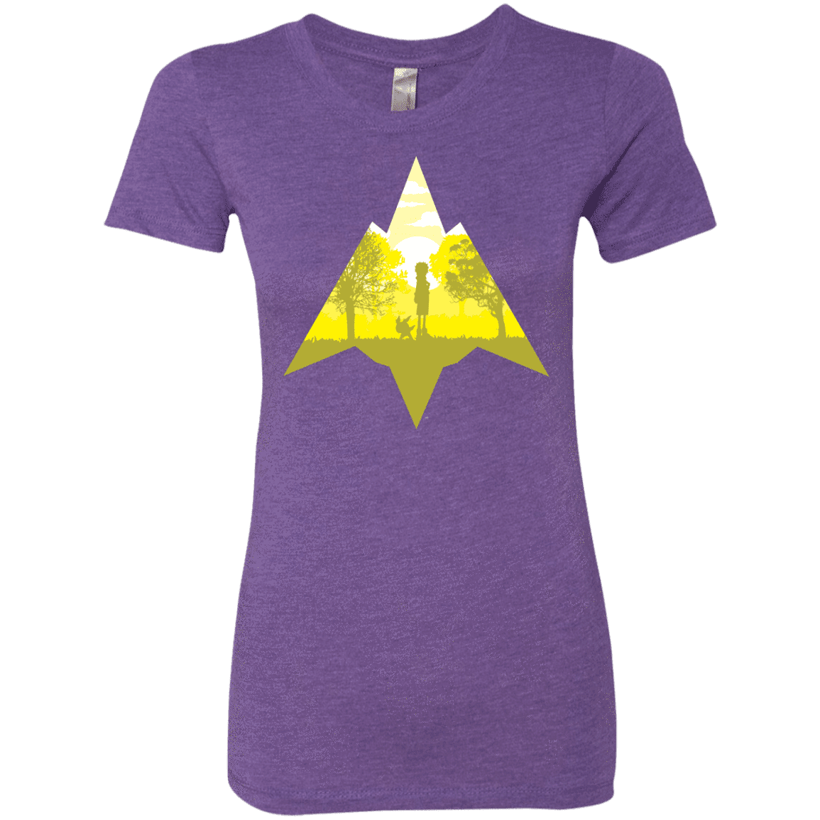 T-Shirts Purple Rush / S Miracles Women's Triblend T-Shirt