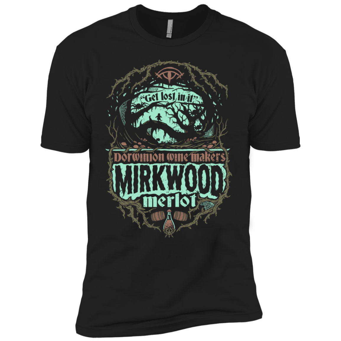 T-Shirts Black / YXS Mirkwood Merlot Boys Premium T-Shirt