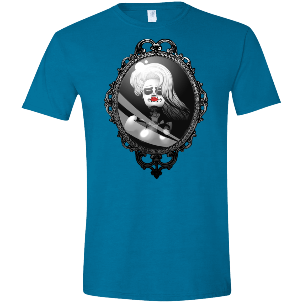 T-Shirts Antique Sapphire / S Mirror Men's Semi-Fitted Softstyle