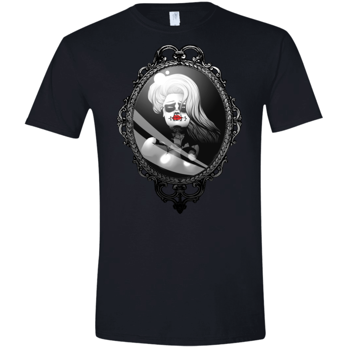 T-Shirts Black / X-Small Mirror Men's Semi-Fitted Softstyle