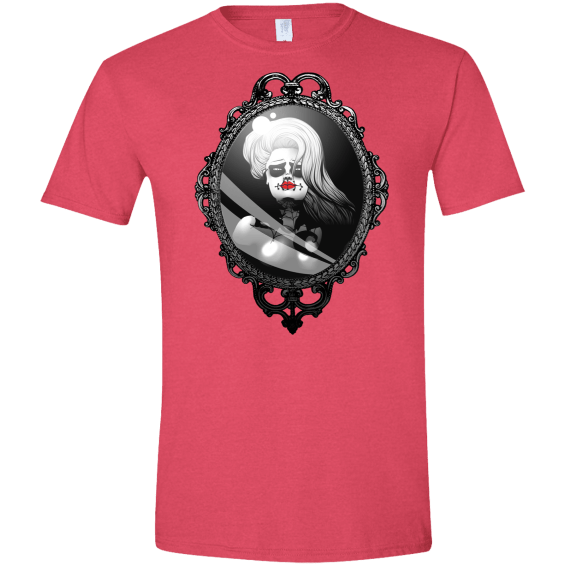 T-Shirts Heather Red / S Mirror Men's Semi-Fitted Softstyle