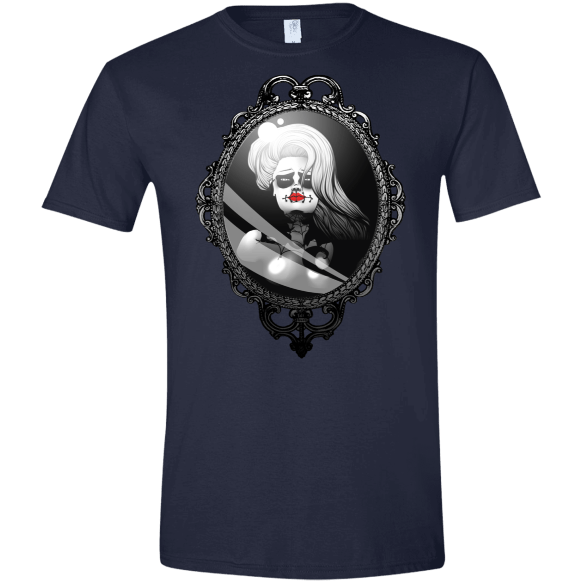 T-Shirts Navy / X-Small Mirror Men's Semi-Fitted Softstyle