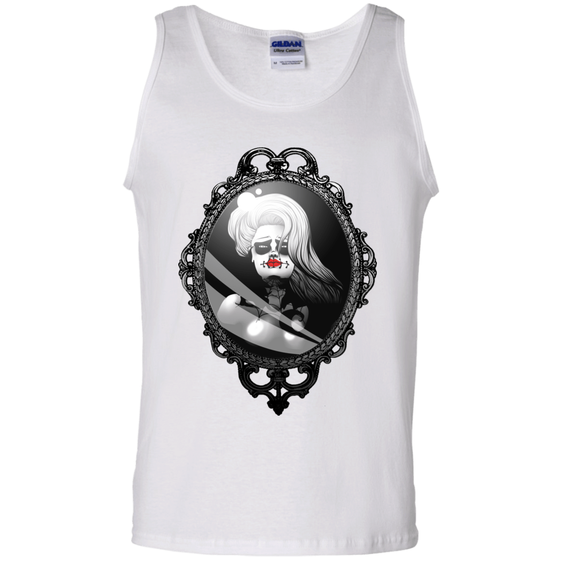 T-Shirts White / S Mirror Men's Tank Top
