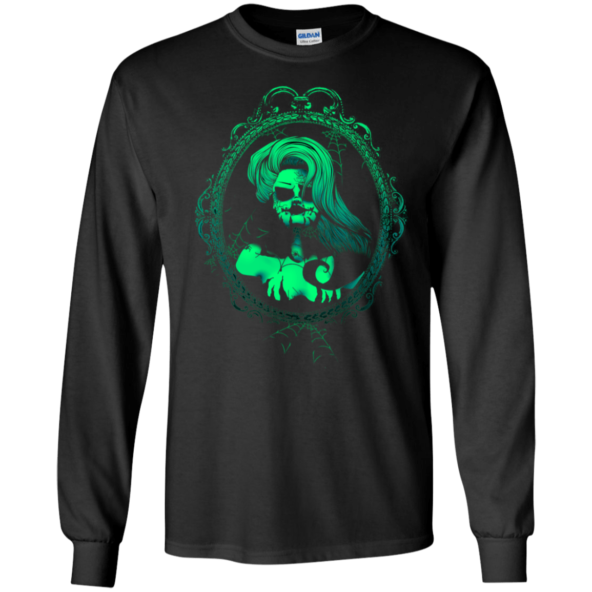 T-Shirts Black / S Mirror Re Men's Long Sleeve T-Shirt