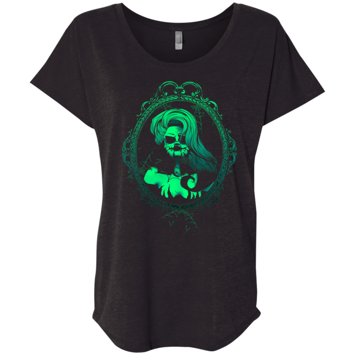 T-Shirts Vintage Black / X-Small Mirror Re Triblend Dolman Sleeve