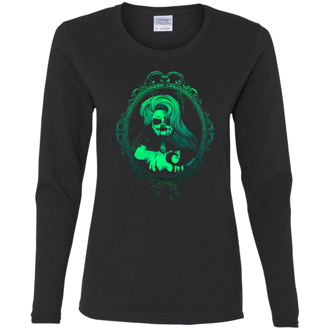 T-Shirts Black / S Mirror Re Women's Long Sleeve T-Shirt