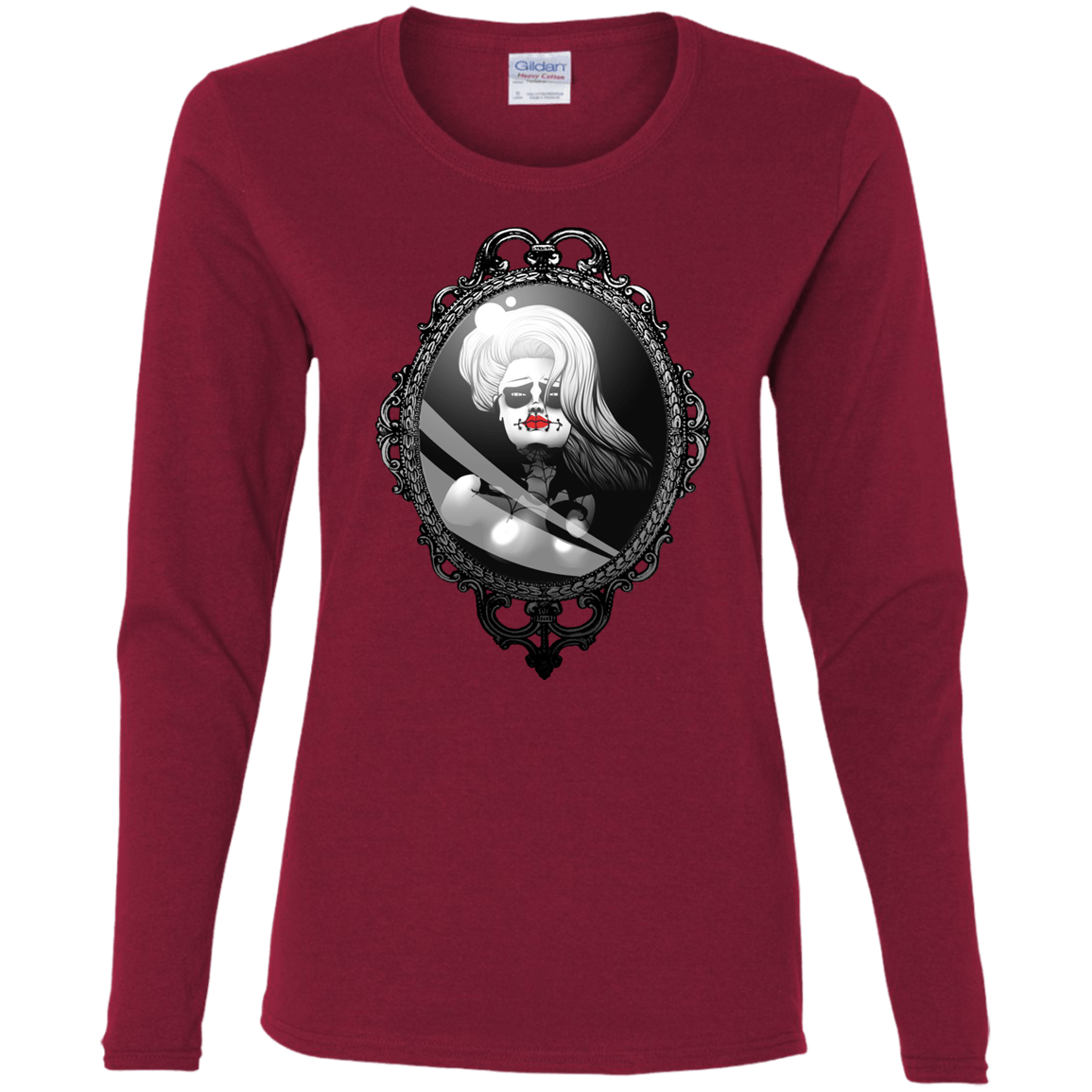 T-Shirts Cardinal / S Mirror Women's Long Sleeve T-Shirt