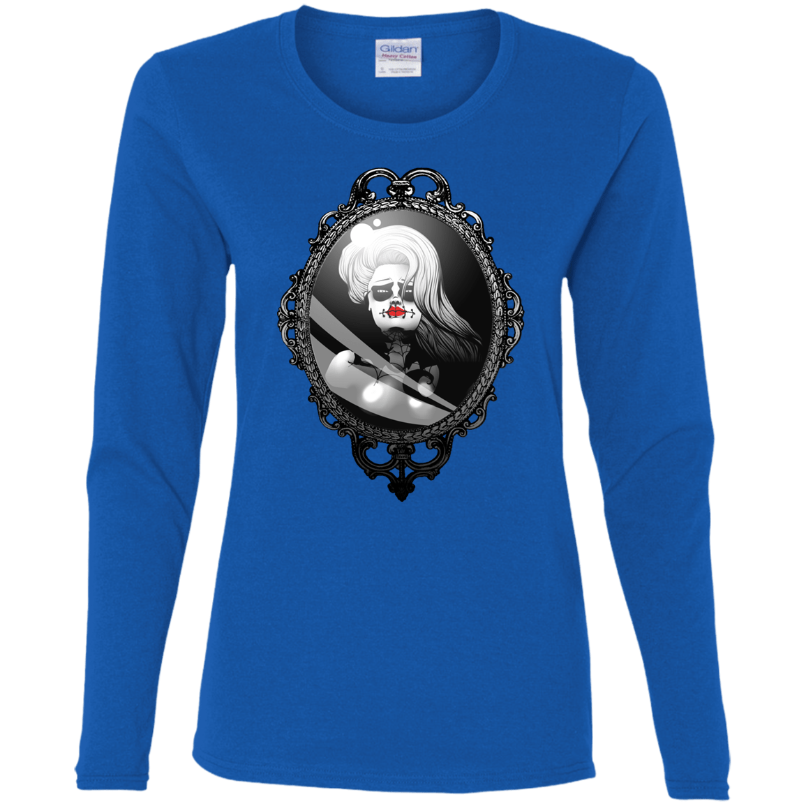 T-Shirts Royal / S Mirror Women's Long Sleeve T-Shirt