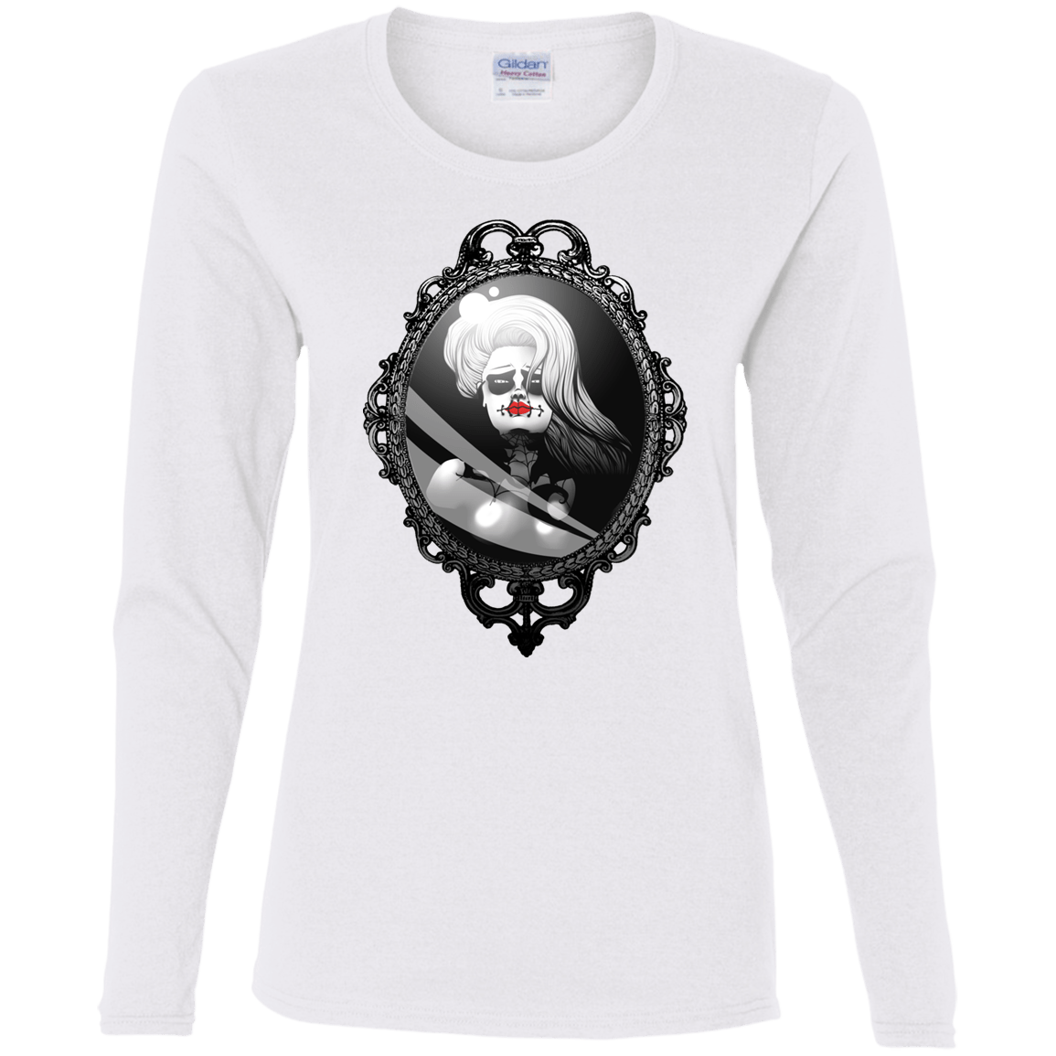 T-Shirts White / S Mirror Women's Long Sleeve T-Shirt