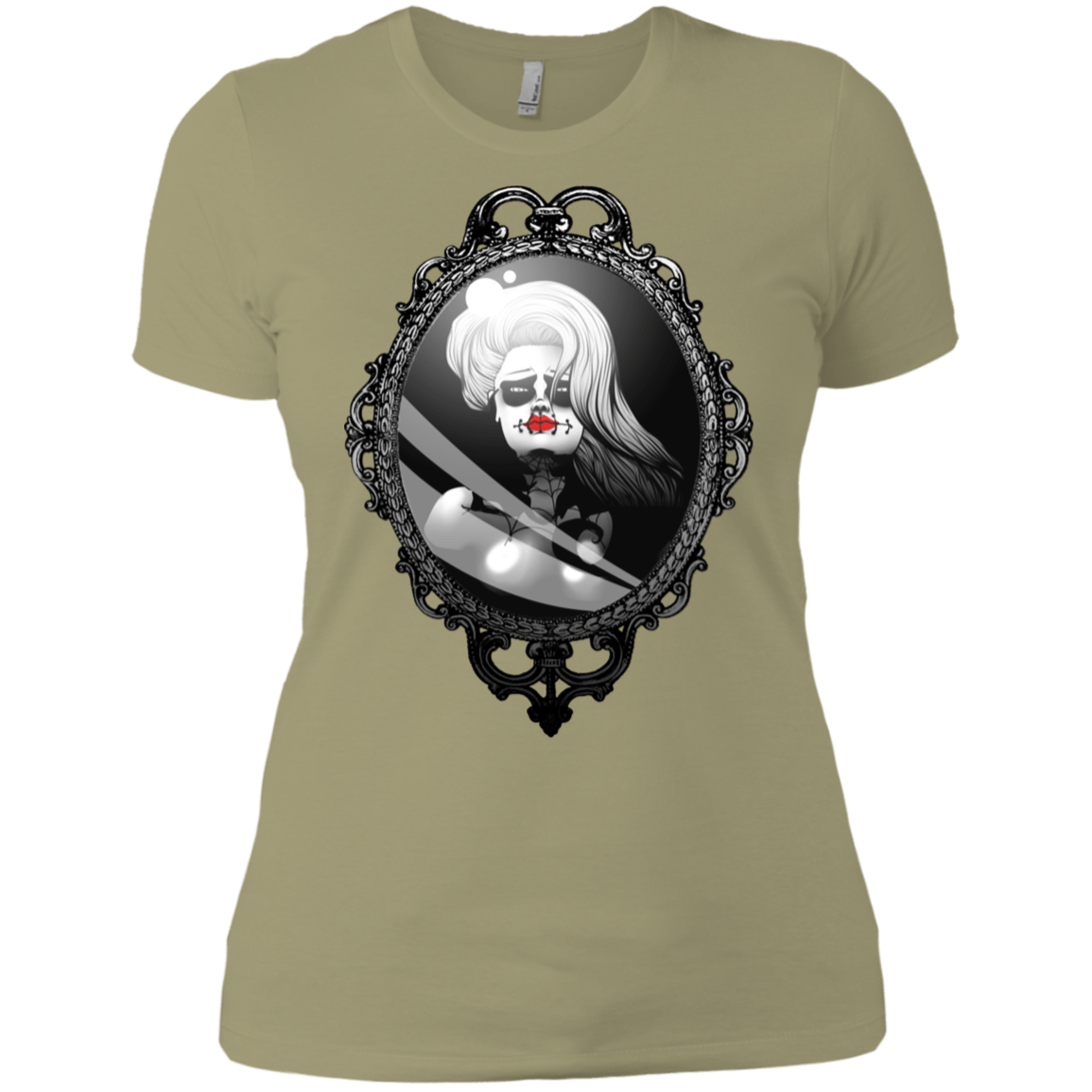 T-Shirts Light Olive / X-Small Mirror Women's Premium T-Shirt