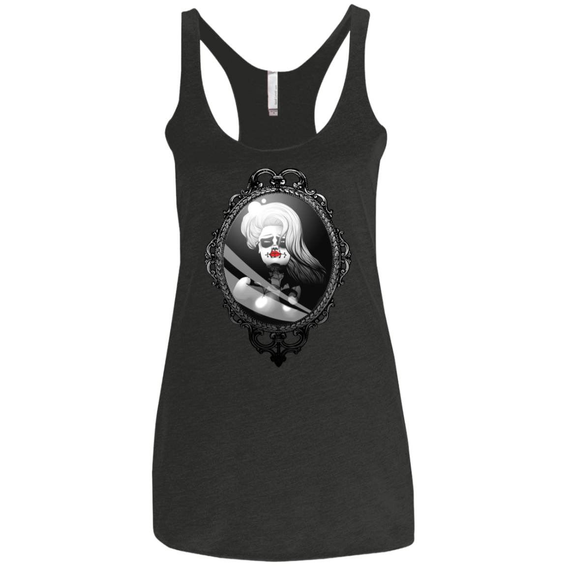 T-Shirts Vintage Black / X-Small Mirror Women's Triblend Racerback Tank