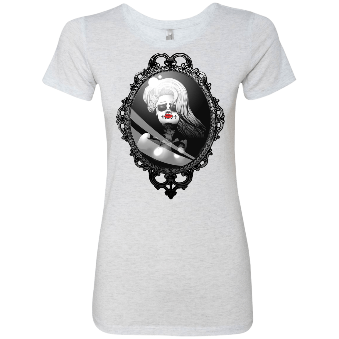 T-Shirts Heather White / S Mirror Women's Triblend T-Shirt