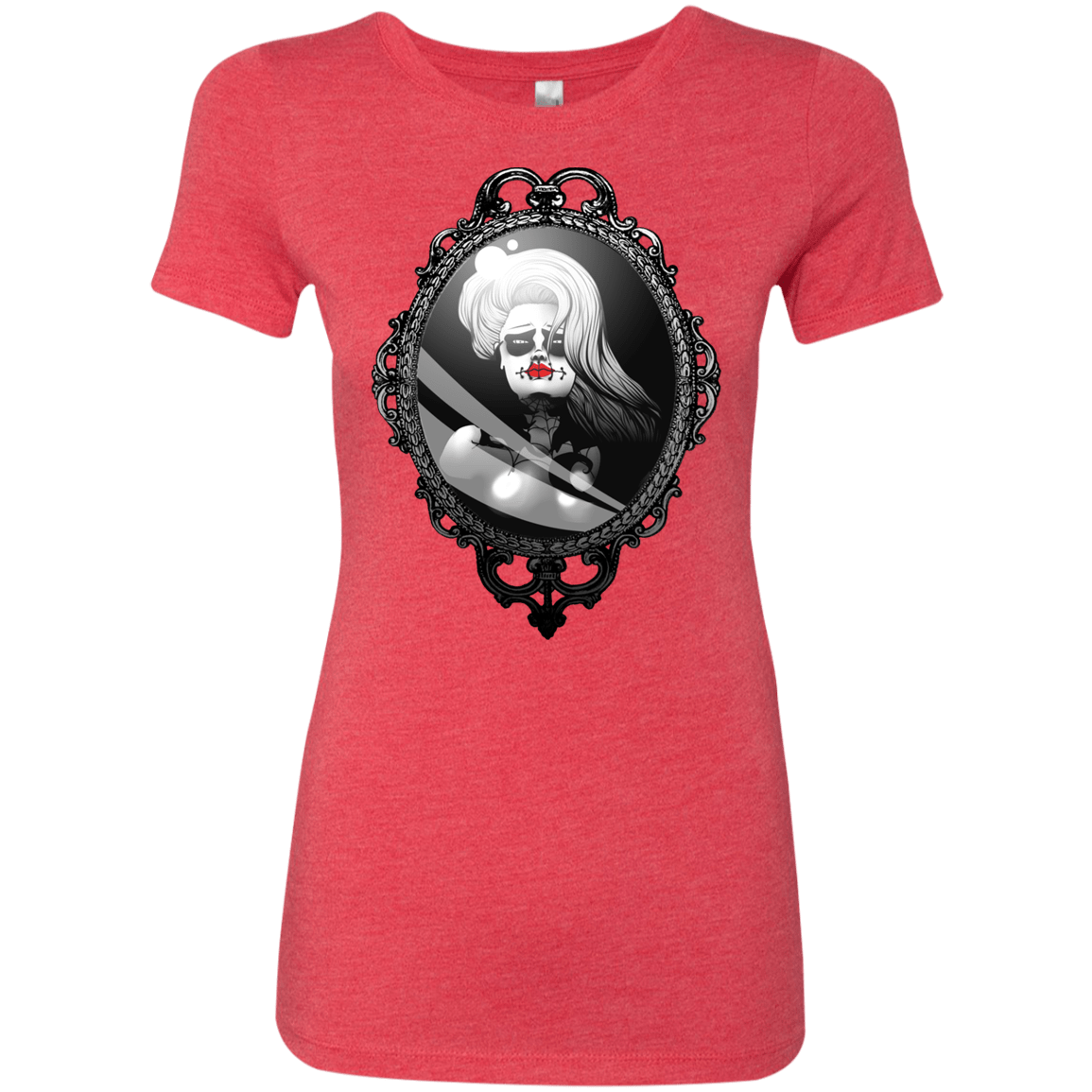 T-Shirts Vintage Red / S Mirror Women's Triblend T-Shirt