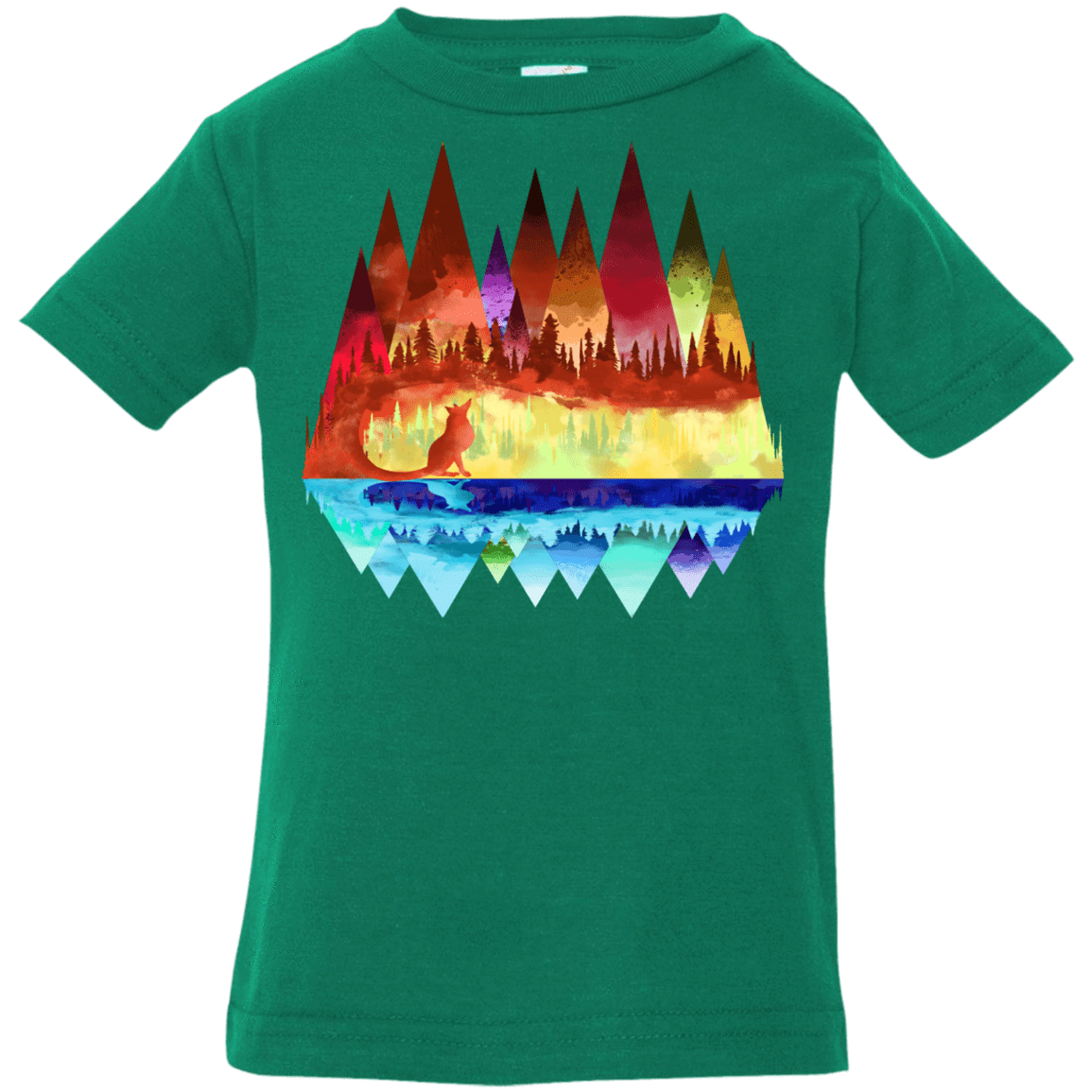 T-Shirts Kelly / 6 Months Mirrored Range Infant Premium T-Shirt