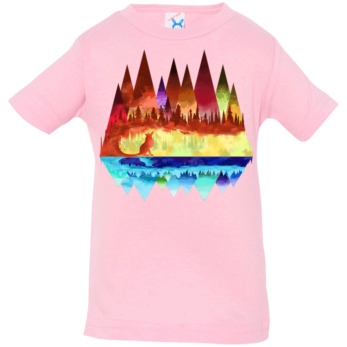 T-Shirts Pink / 6 Months Mirrored Range Infant Premium T-Shirt