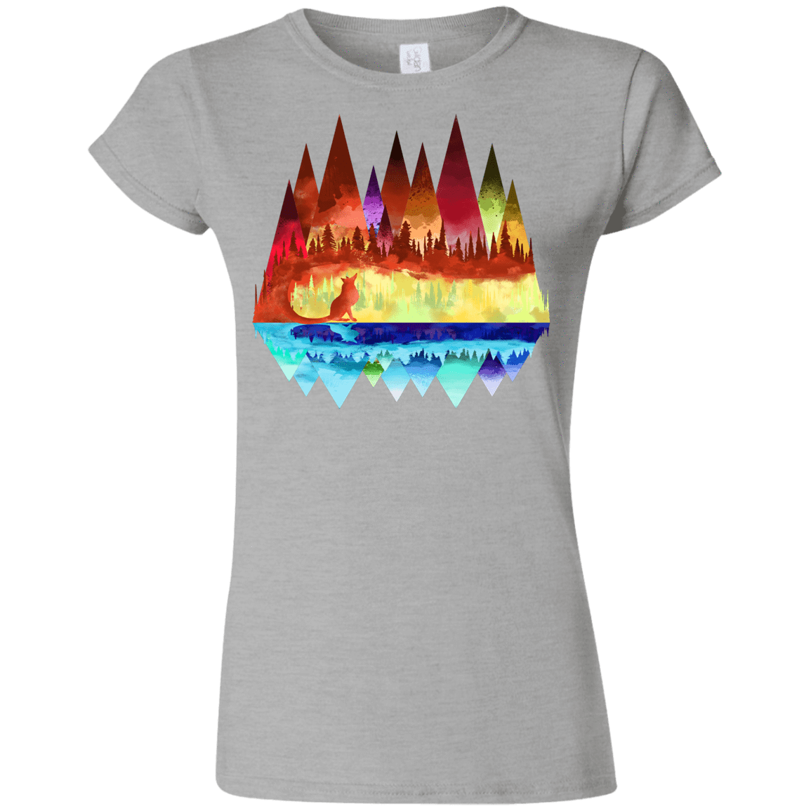 T-Shirts Sport Grey / S Mirrored Range Junior Slimmer-Fit T-Shirt