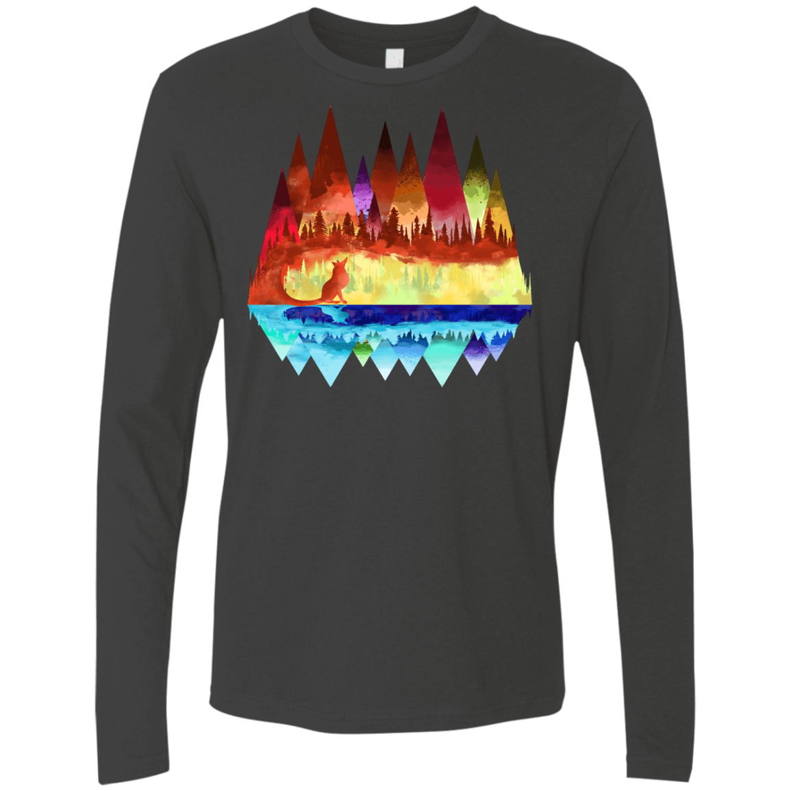 Mirrored Range Men's Premium Long Sleeve