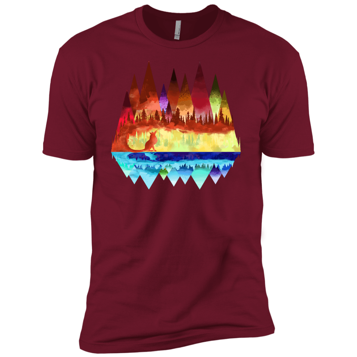 Mirrored Range Men's Premium T-Shirt