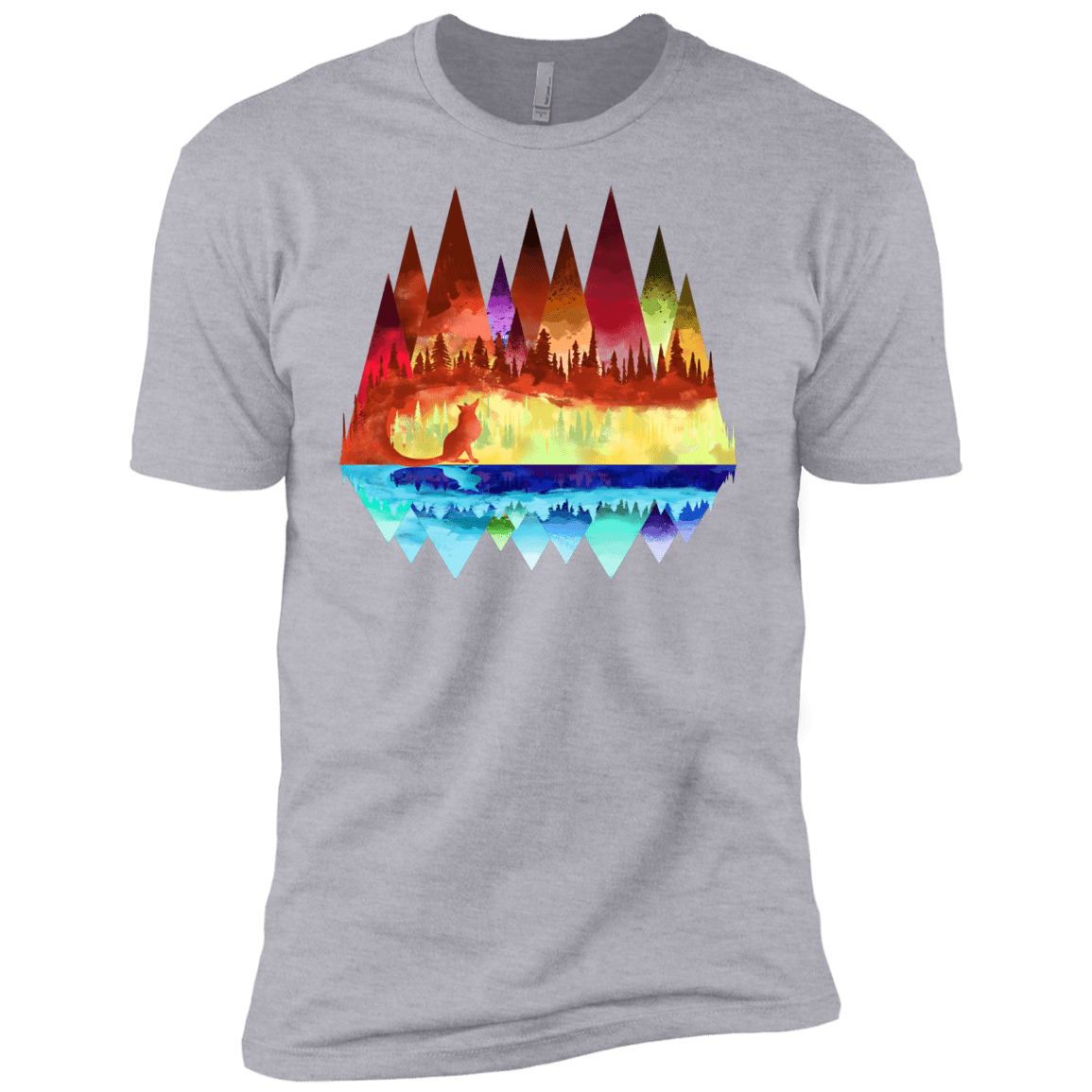 Mirrored Range Men's Premium T-Shirt