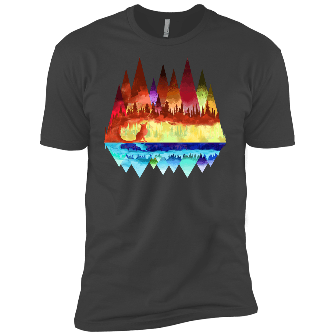 Mirrored Range Men's Premium T-Shirt