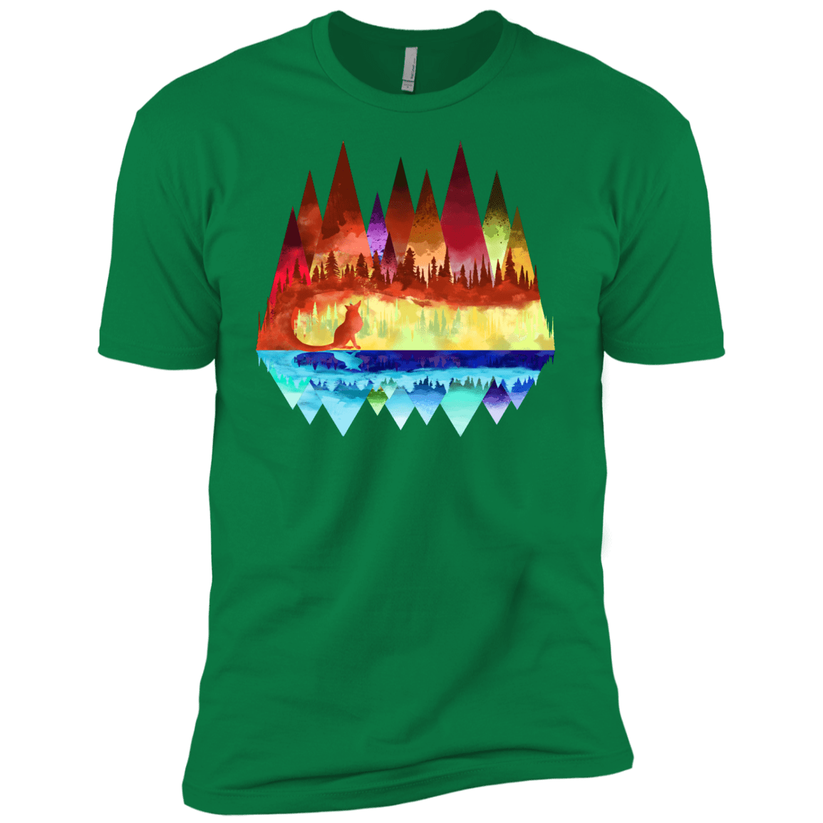 Mirrored Range Men's Premium T-Shirt