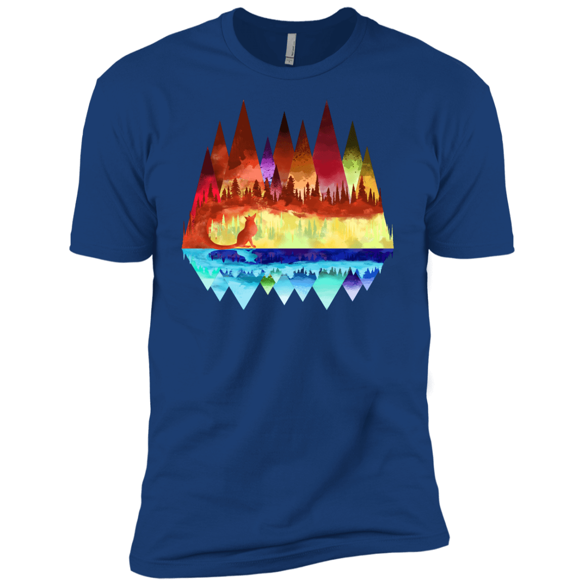 Mirrored Range Men's Premium T-Shirt