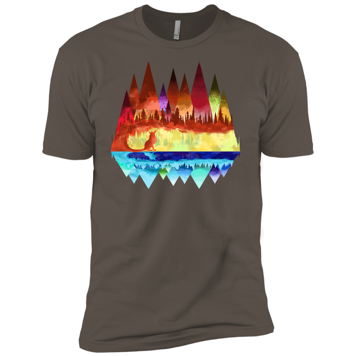 Mirrored Range Men's Premium T-Shirt