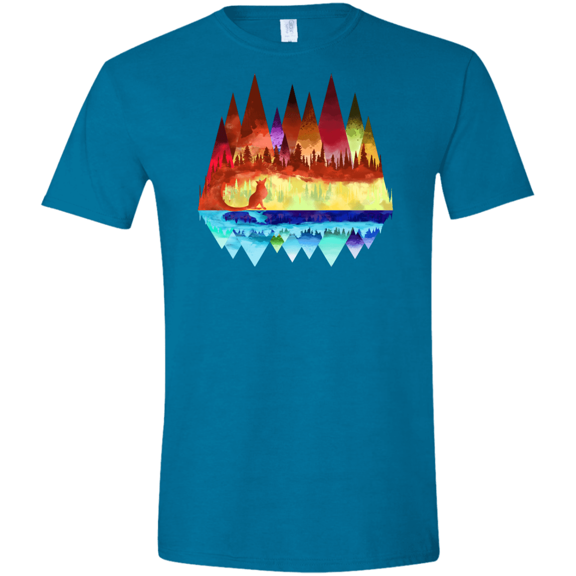 Mirrored Range Men's Semi-Fitted Softstyle