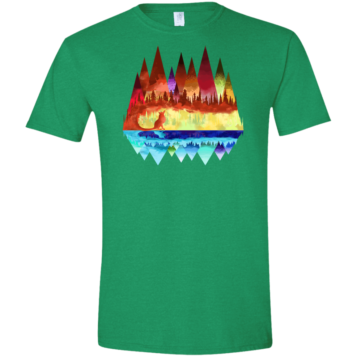 Mirrored Range Men's Semi-Fitted Softstyle