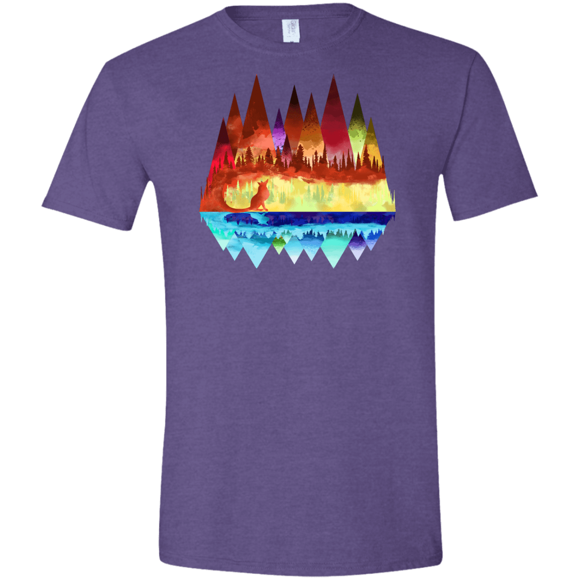 Mirrored Range Men's Semi-Fitted Softstyle