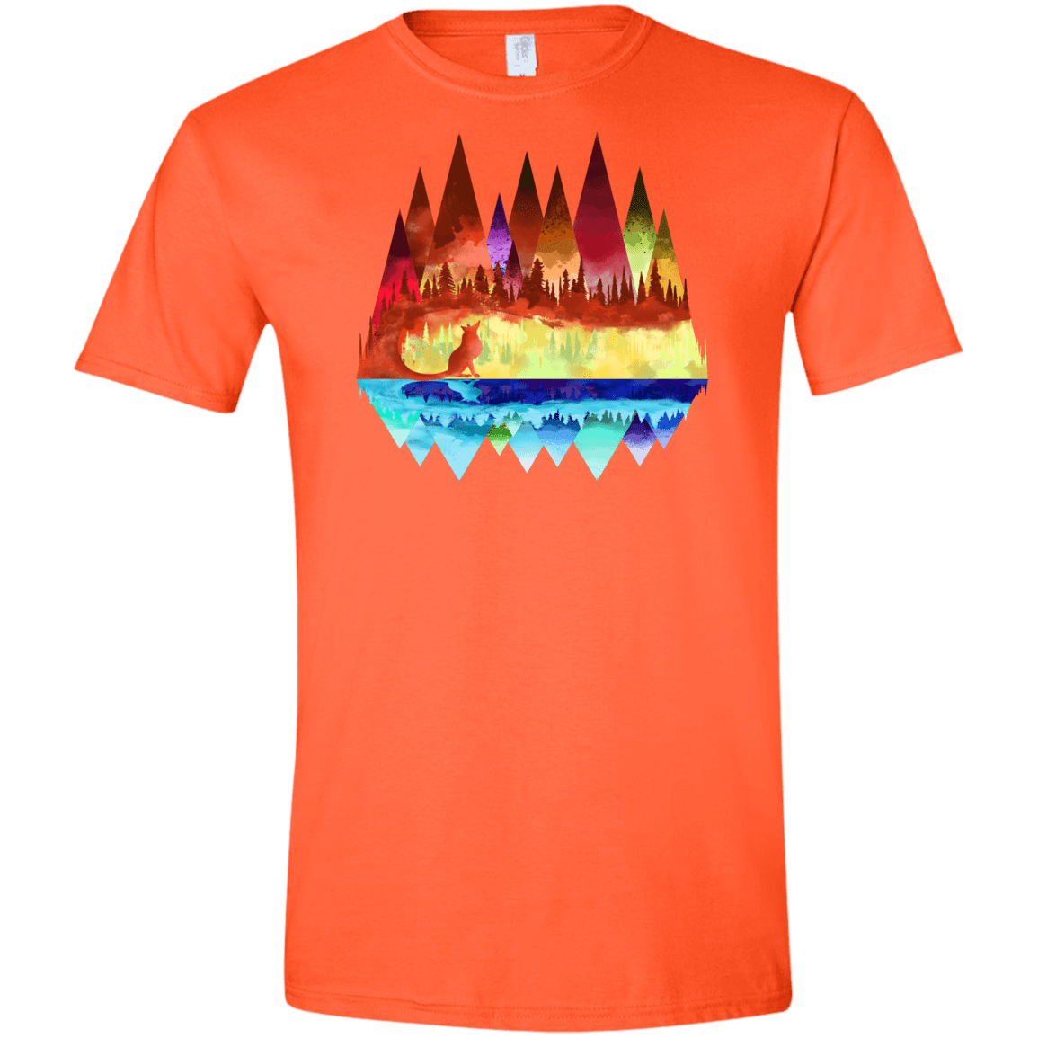 Mirrored Range Men's Semi-Fitted Softstyle