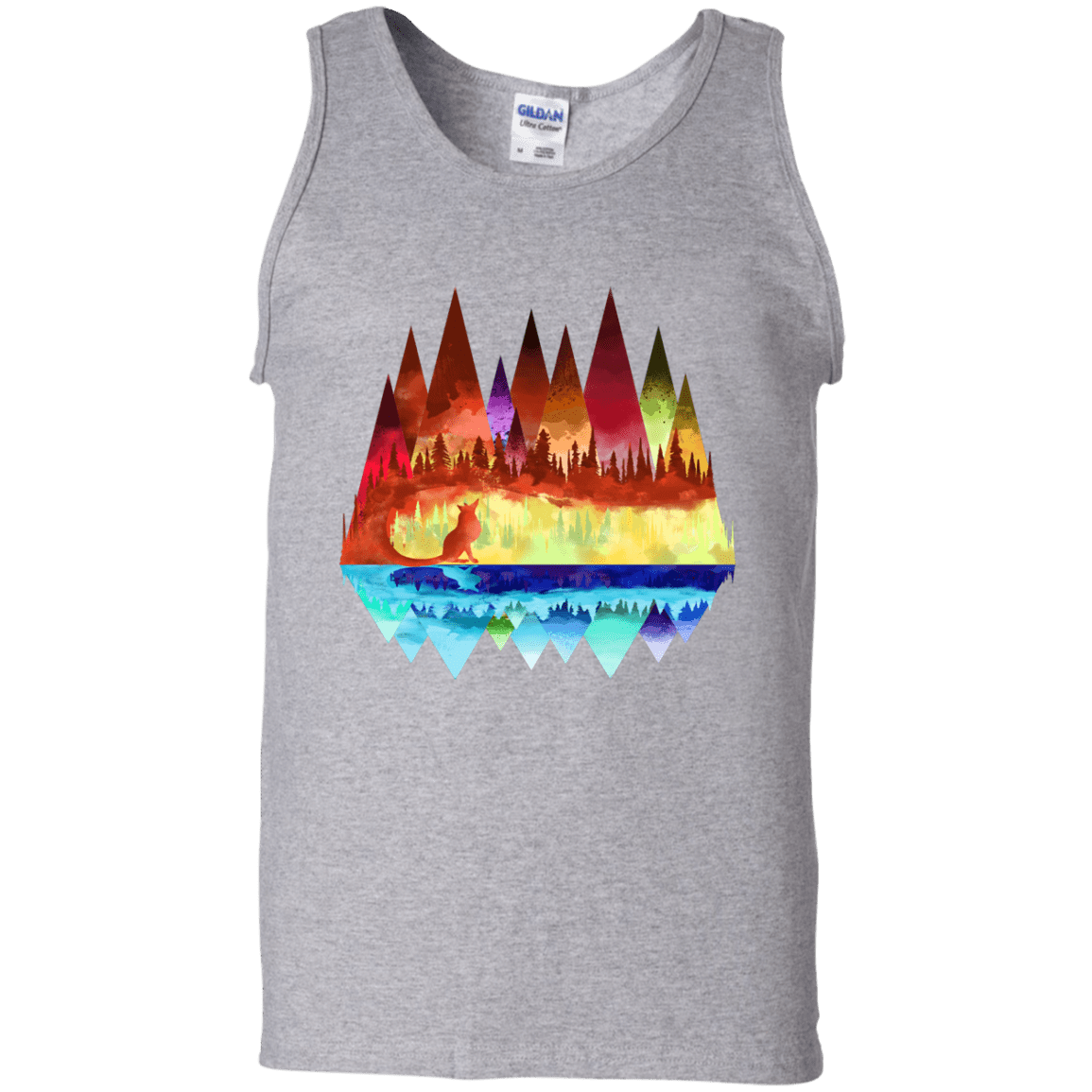 Mirrored Range Men's Tank Top
