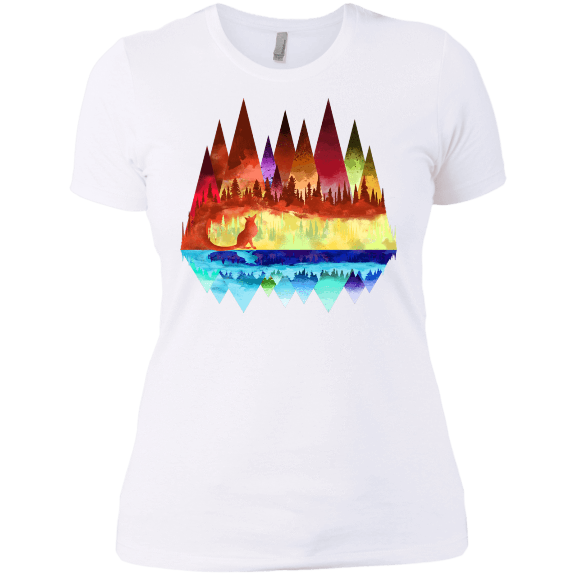 T-Shirts White / X-Small Mirrored Range Women's Premium T-Shirt