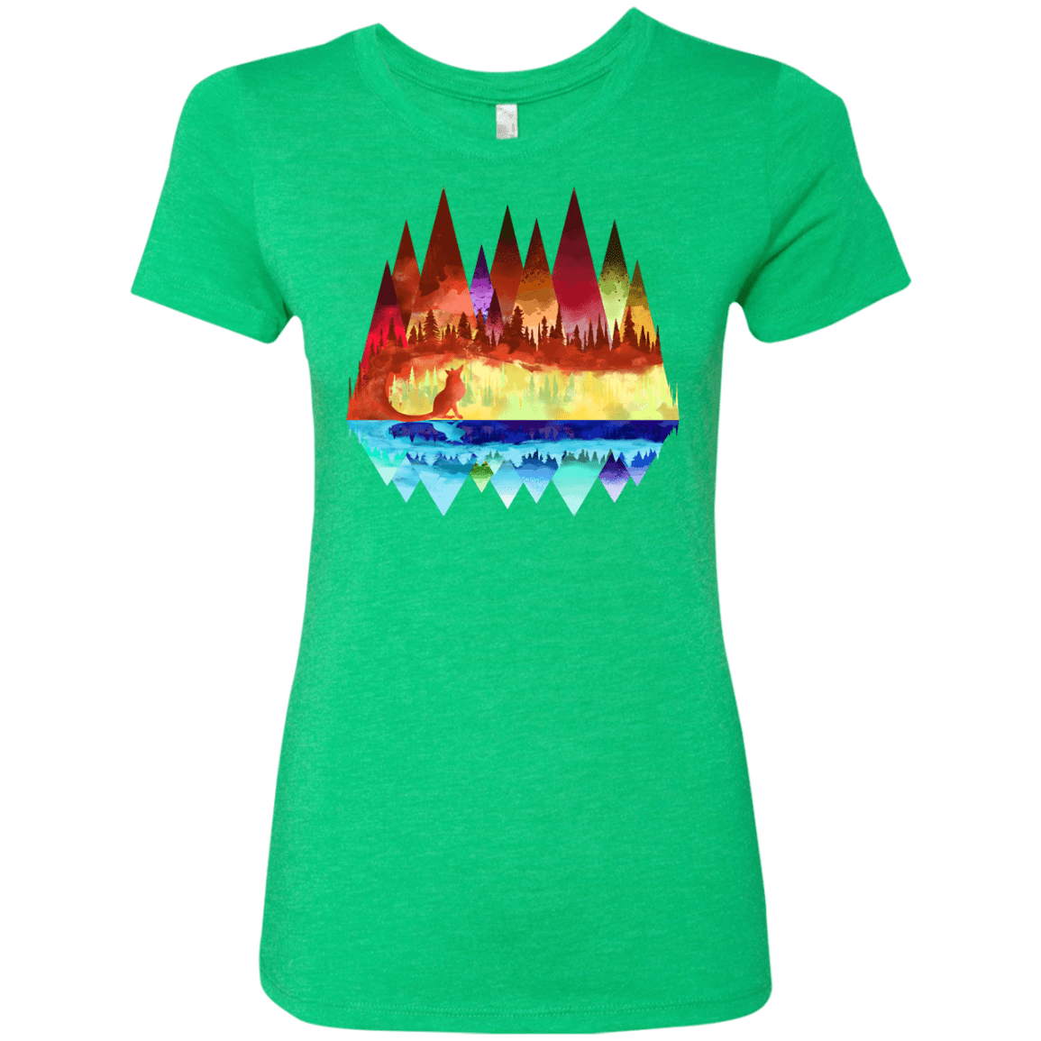 T-Shirts Envy / S Mirrored Range Women's Triblend T-Shirt