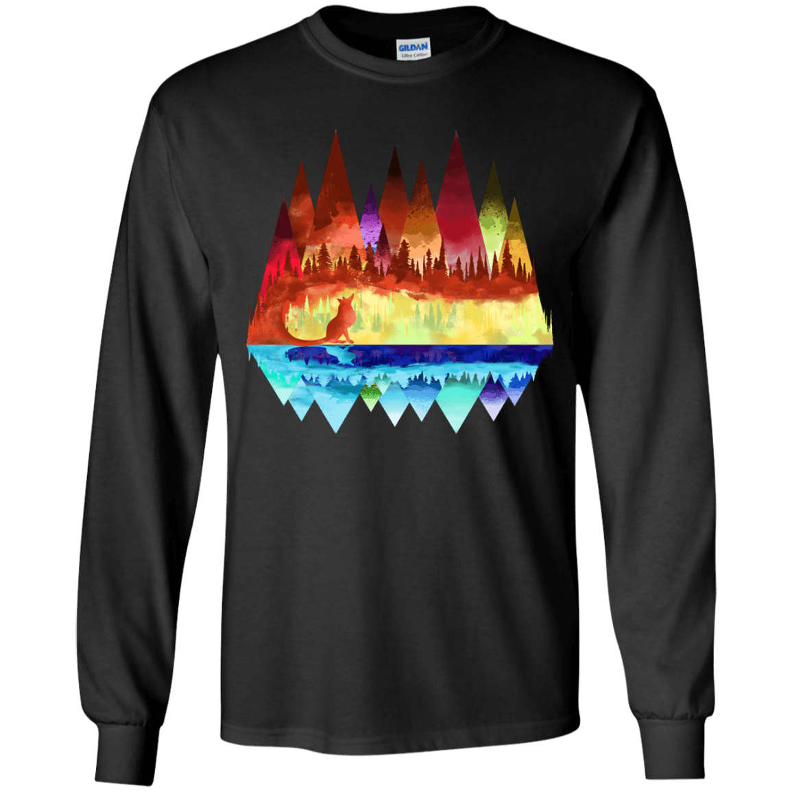 Mirrored Range Youth Long Sleeve T-Shirt