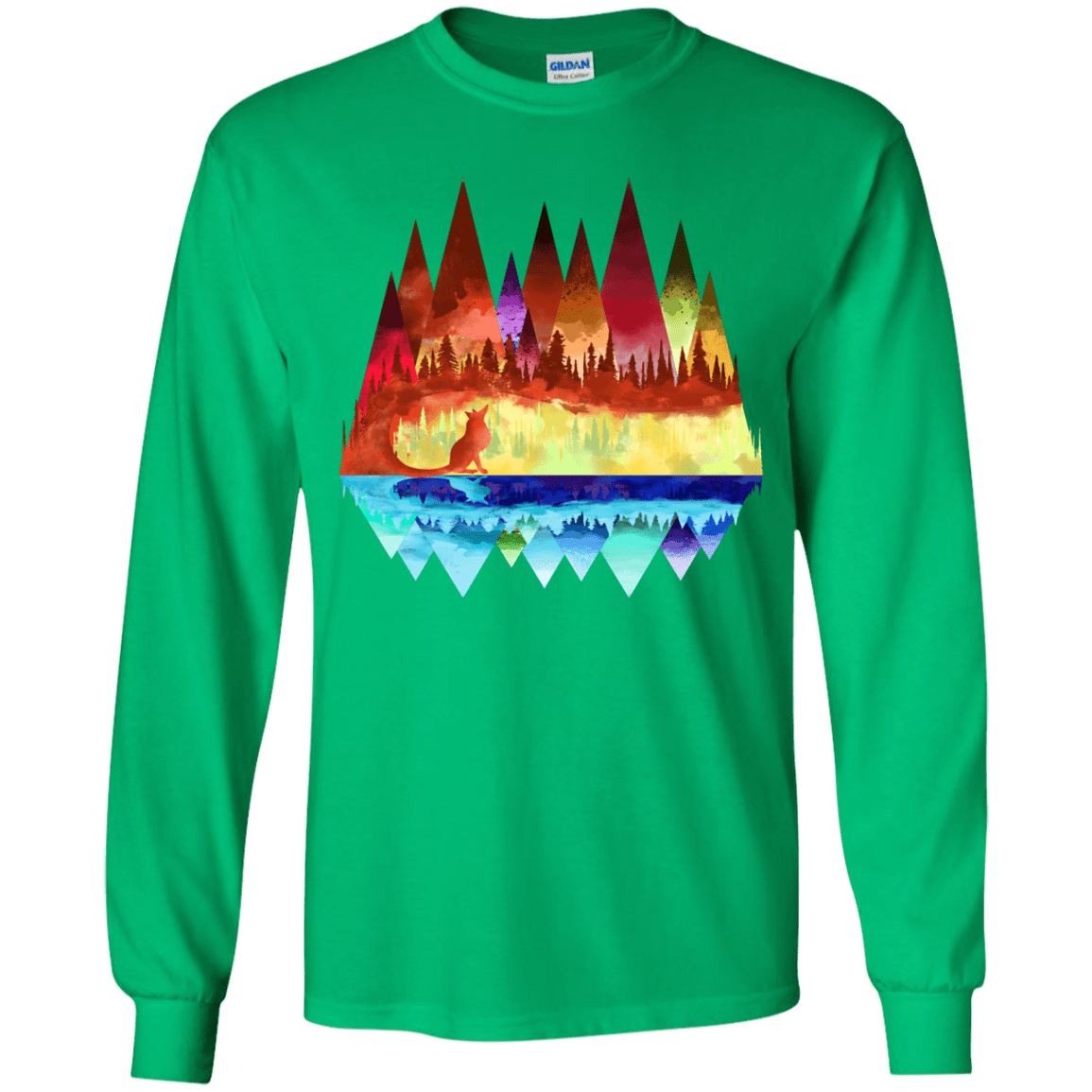 Mirrored Range Youth Long Sleeve T-Shirt