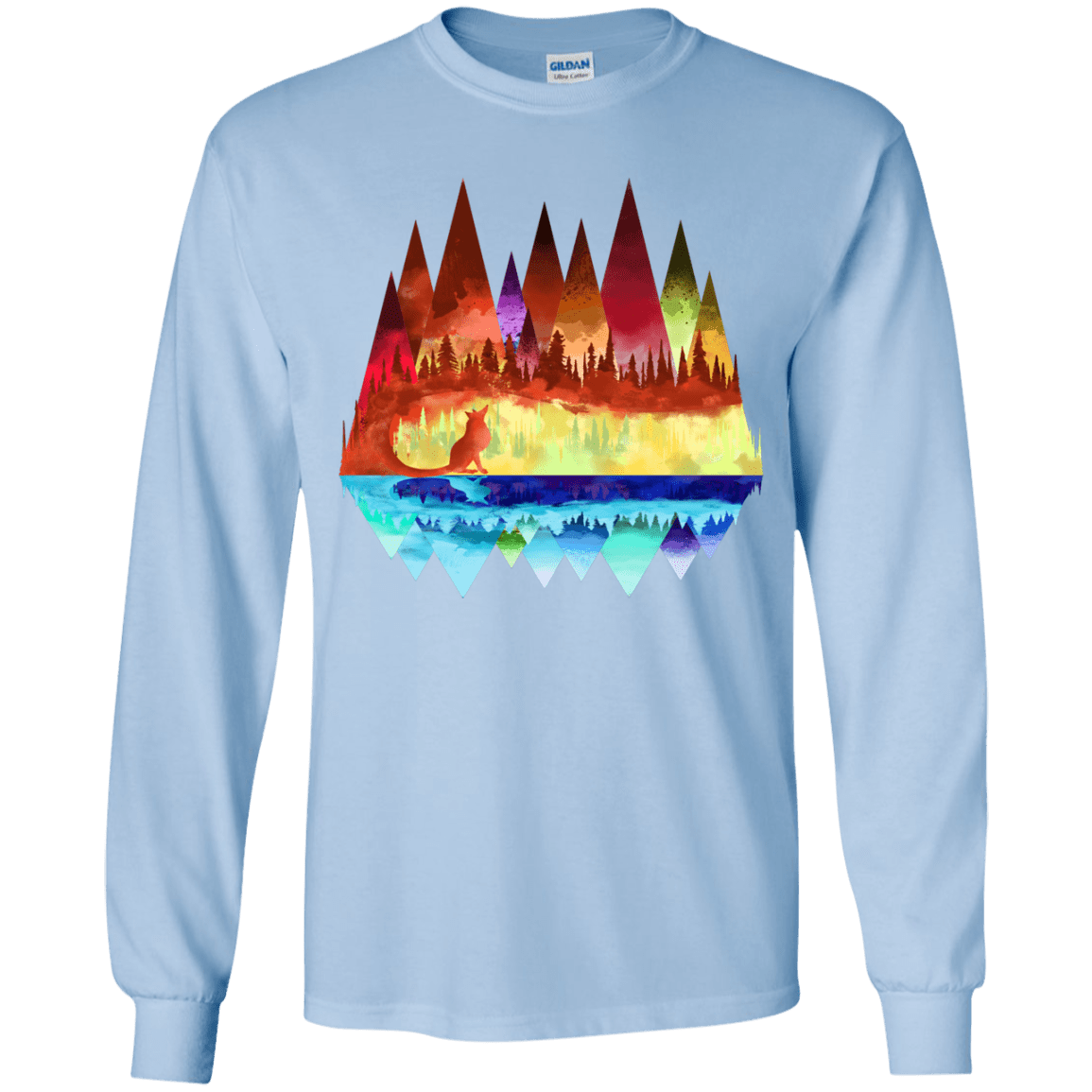 Mirrored Range Youth Long Sleeve T-Shirt