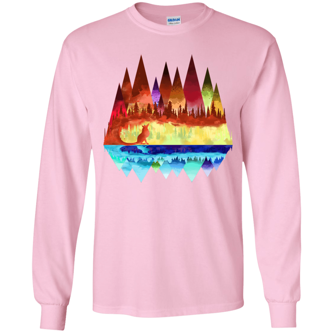 Mirrored Range Youth Long Sleeve T-Shirt