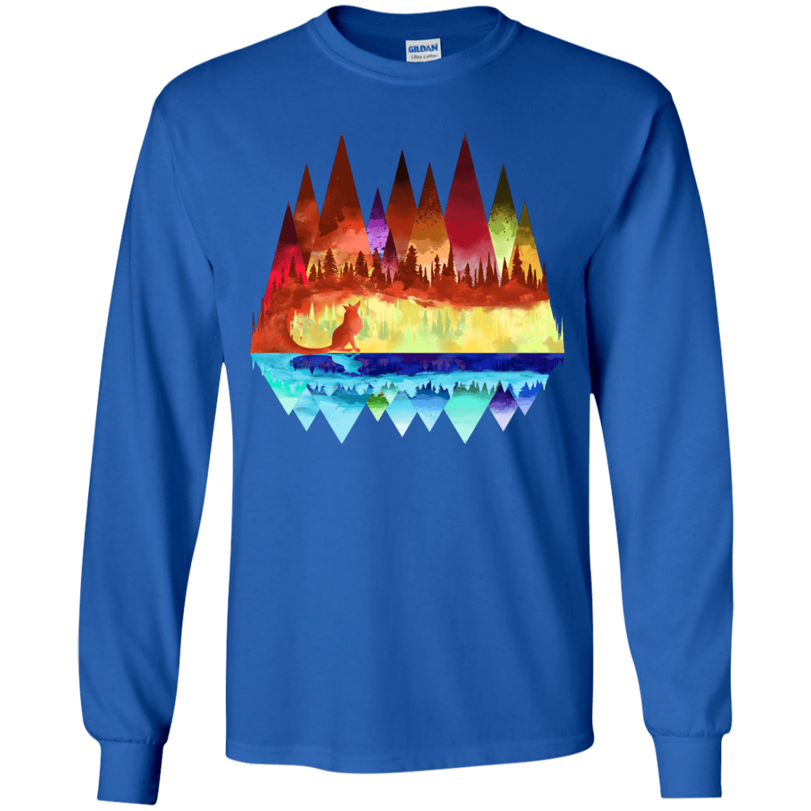 Mirrored Range Youth Long Sleeve T-Shirt