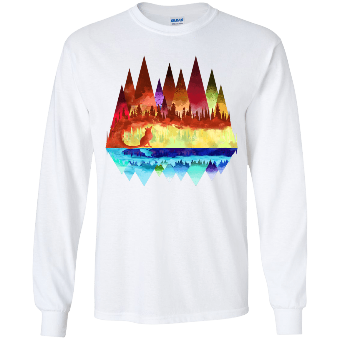 Mirrored Range Youth Long Sleeve T-Shirt